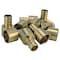 Apollo 1/2 in. Brass PEX Barb x 1/2 in. Female Copper Sweat Adapter (10-Pack), 10PK APXFS1210PK - alternate 4